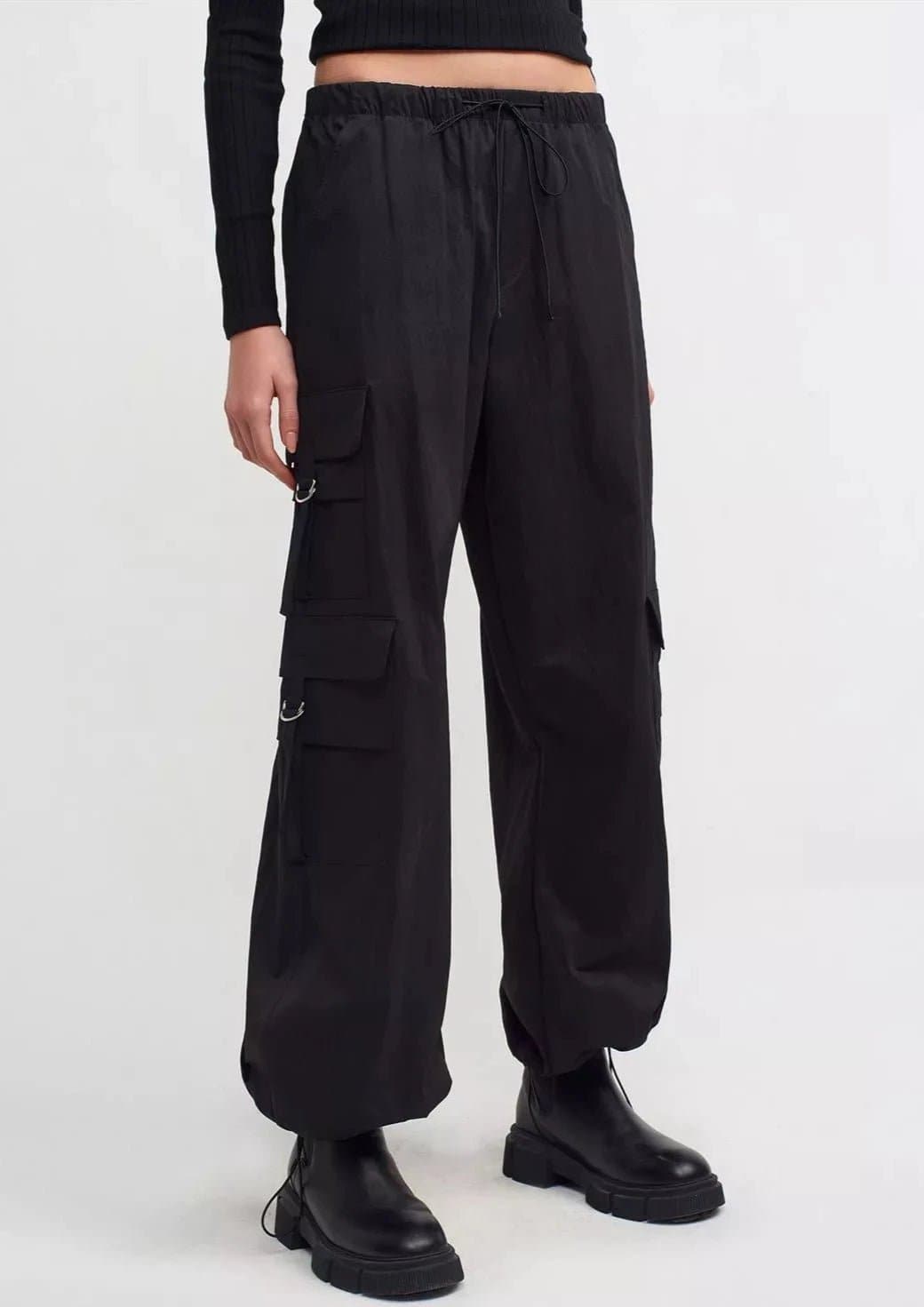 Faldskærm Parachute Hose #Black - Matterhorn Studio