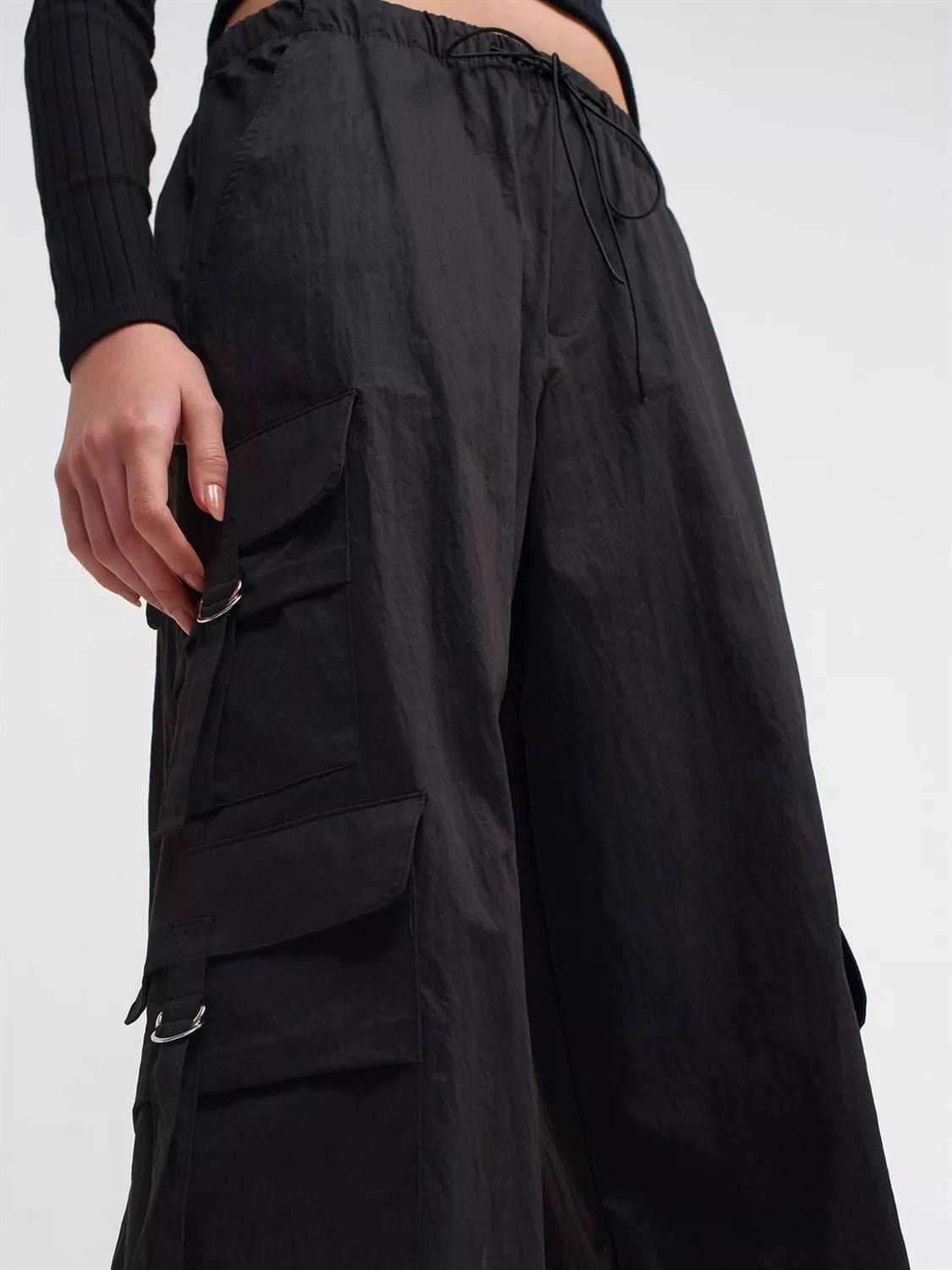 Faldskærm Parachute Hose #Black - Matterhorn Studio