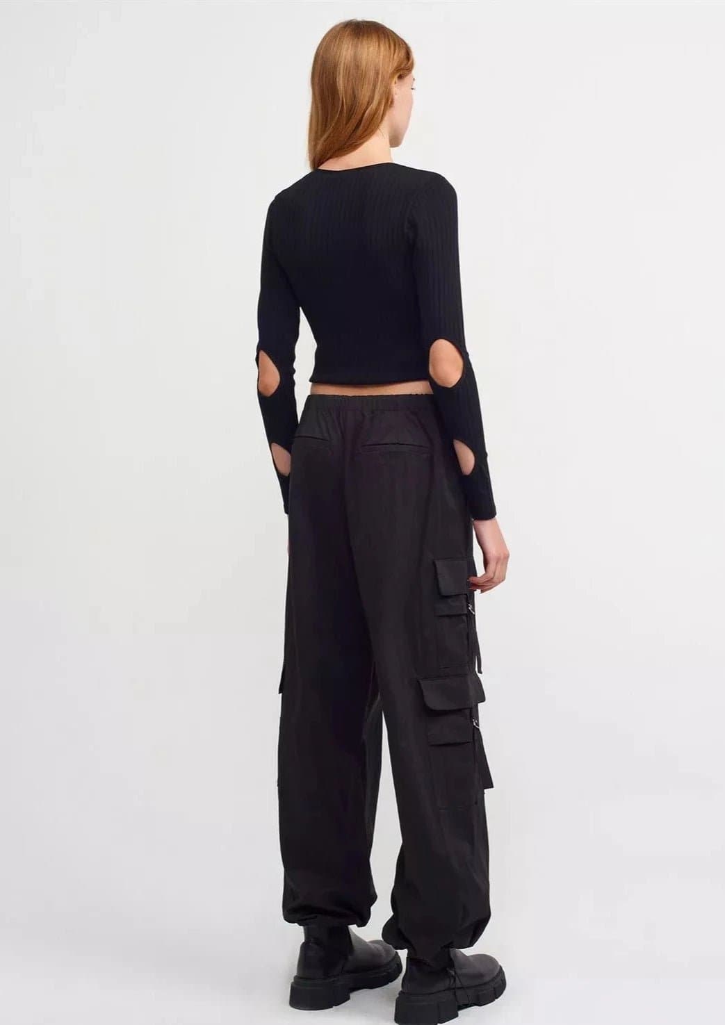 Faldskærm Parachute Hose #Black - Matterhorn Studio