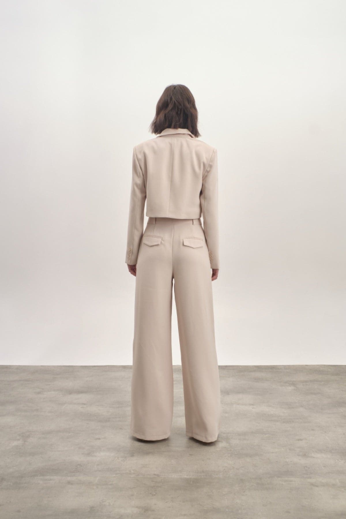 Lounge Stoffhose Creme - Matterhorn Studio