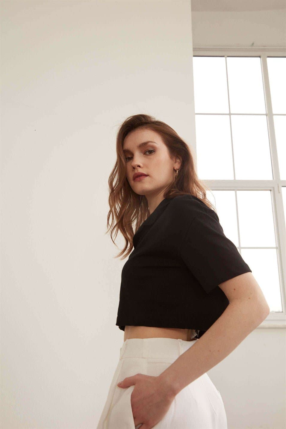 Provence Polo Crop Shirt - Matterhorn Studio