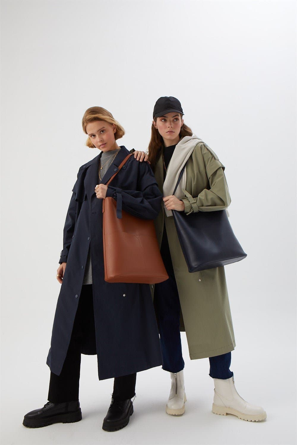 Skind Tasche Walnussbraun - Matterhorn Studio