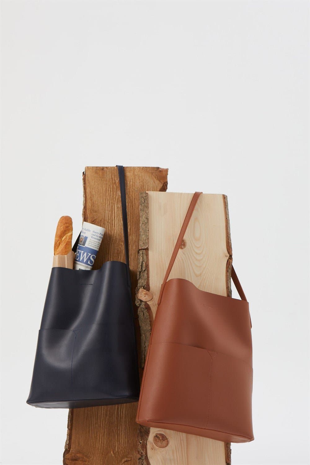 Skind Tasche Walnussbraun - Matterhorn Studio