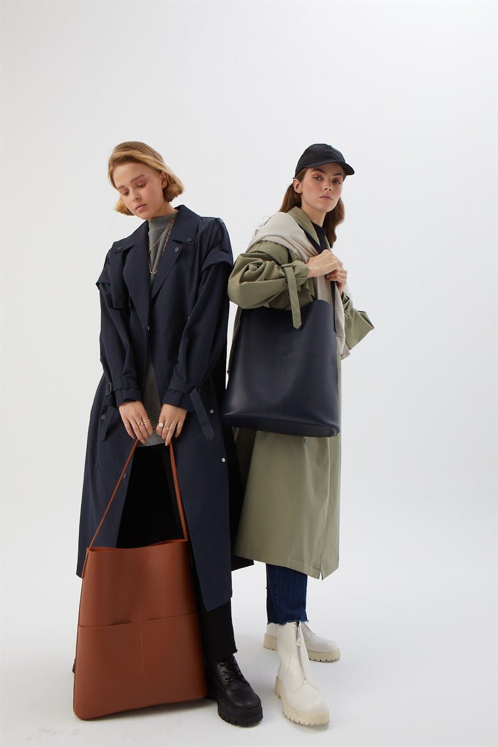 Skind Tasche Walnussbraun - Matterhorn Studio