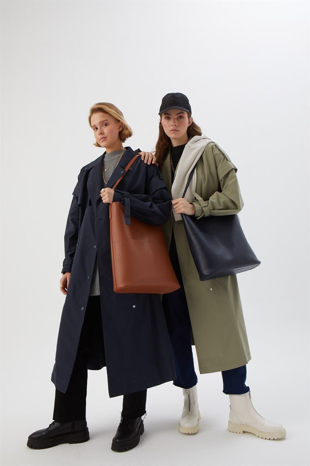Skind Tasche Walnussbraun - Matterhorn Studio