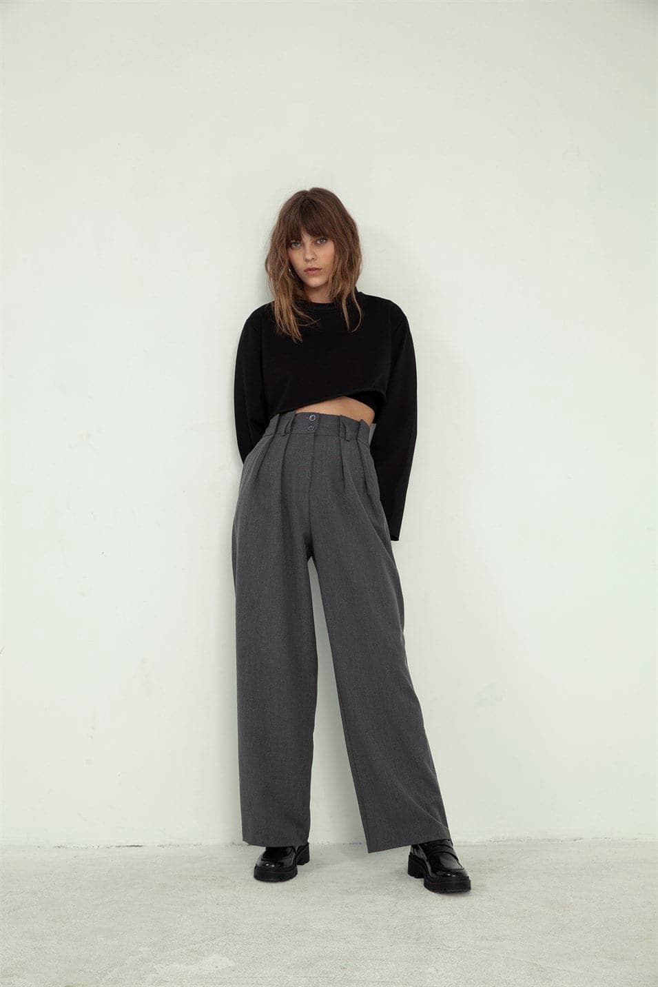 Stoffhose Artsy Grau - Matterhorn Studio