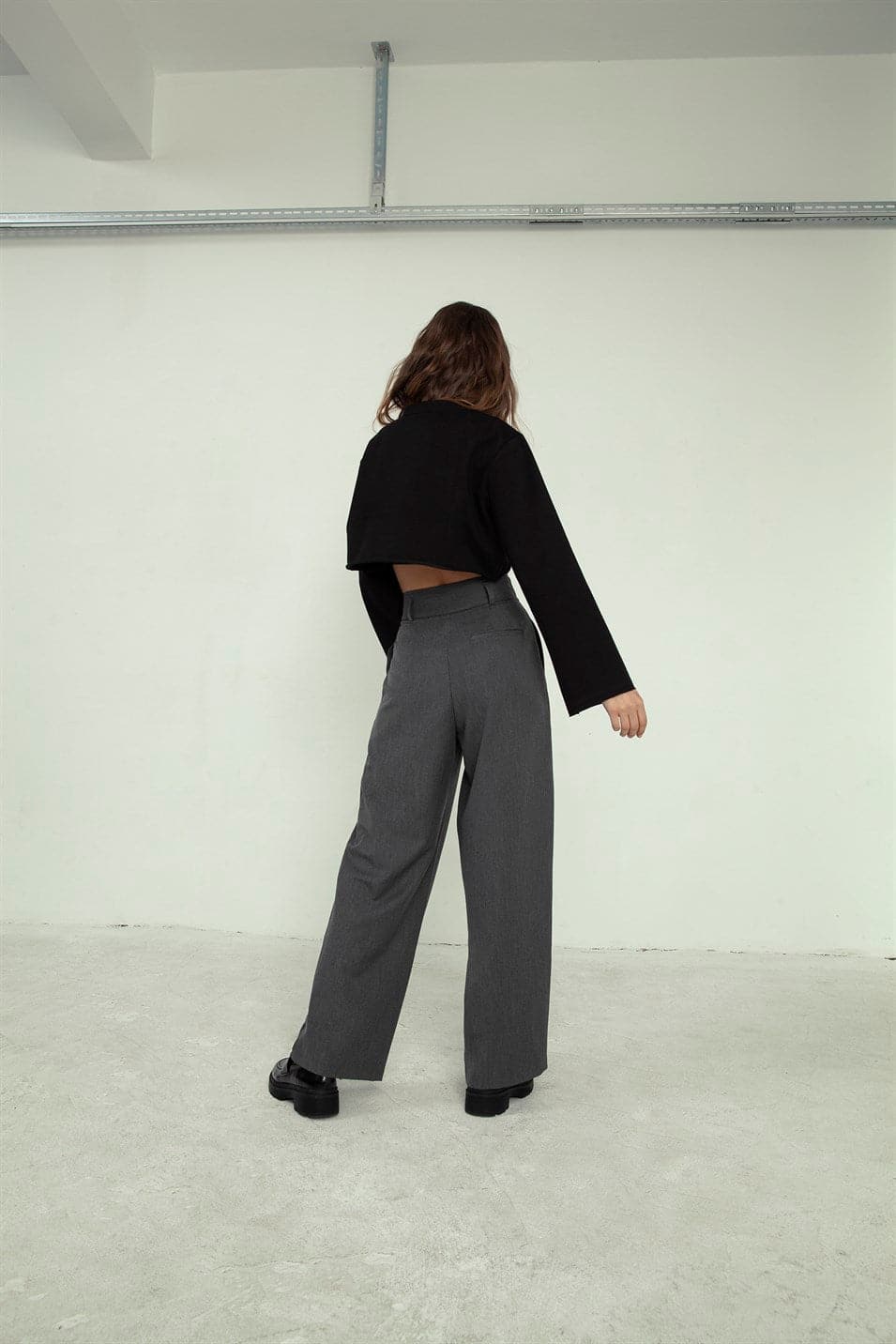 Stoffhose Artsy Grau - Matterhorn Studio