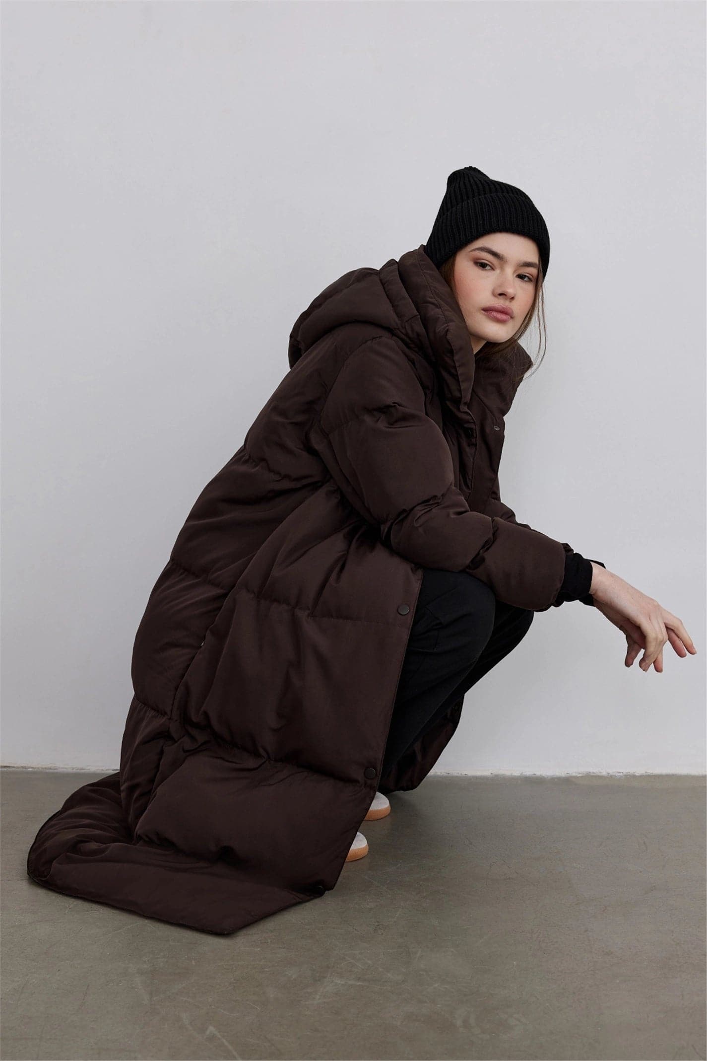 Aspin Daunenjacke brown - Matterhorn Studio