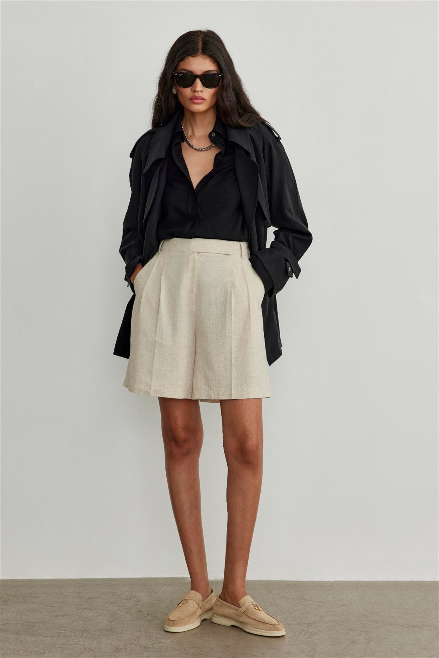 Provence Bermuda Shorts beige - Matterhorn Studio