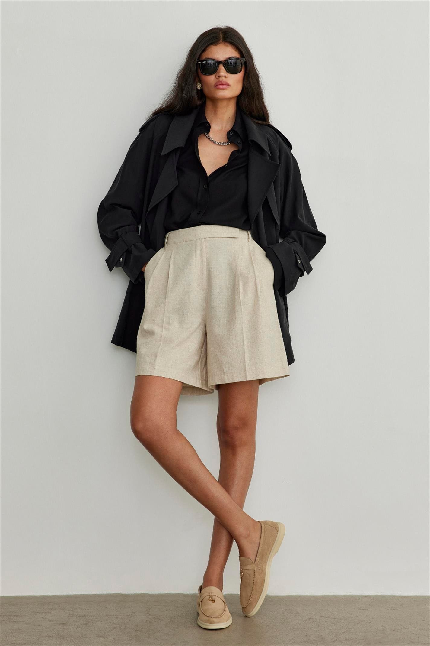 Provence Bermuda Shorts beige - Matterhorn Studio