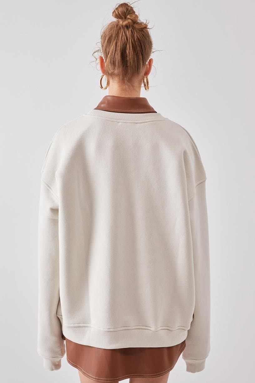 Tigres Oversize Sweatshirt #Creme - Matterhorn Studio
